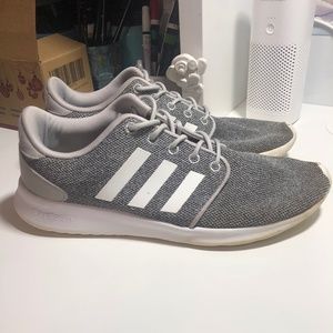 Womens Adidas Gray Cloudfoam Sneakers 8.5W